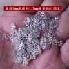 Xizang porta-miçanga torus de prata capa de flor espaçador de prata feito à mão DIY material para joias pulseira colar acessórios de prata