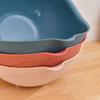 Nuevo Cesto de Cocina Multifuncional Lavador de Arroz (Gran tamaño) Cesta de Plástico para Lavar Verduras Sala de Estar Cocina Cesta de Frutas Creativa