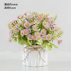 Decoração de flores de simulação nórdica ornamentos de flores flores para sala de estar flores artificiais decorações arte floral flores de plástico flores para mesa de jantar flores biônicas arranjos de flores