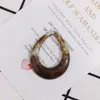 Acessórios para Joias DIY Atacado Personalizado Resina Marmorizada Bicolor Ocos Pingentes Brincos Gota d'Água Acessórios de Resina