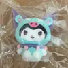 Dibujo Animado Sanrio Pequeño Demonio Kuromi Figura Linda Adorno para Coche Escritorio Accesorios para Transmisión en Vivo Caja Ciega Venta al por Mayor