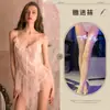 Lencería Sexy, Medias de Ligero Sexys, Camisón de Encaje, Pijama Sexy Transparente, Tentación Apasionada, Chicas Atrevidas, No Necesita Quitarse
