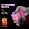 JL-372 Estuche Transparente Luminoso para Cigarrillos con Mechero, Paquete de 20, Estuche Completo para Cigarrillos para Hombre, Sellado y a Prueba de Humedad, Mechero