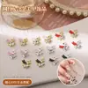 Celebridad de Internet Decoraciones 3D de Uñas de Unicornio Aleación Rhinestone Pegaso Adornos para Uñas DIY Accesorios para Uñas Portátiles Venta al por Mayor