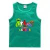 Chaleco de Verano 2023 para Niños Estilo Coreano Algodón Casual Camiseta Base Absorbente de Sudor Fruta Azucarada Guo Deportes Niños Camiseta sin Mangas