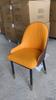 Silla Nórdica para Influencer Respaldo Silla para el Hogar Silla de Comedor para Restaurante Silla de Ocio de Lujo Ligero Silla para Oficina de Ventas Escritorio de Reuniones Silla de Cuero