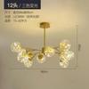 Lustre nórdico estrela por todo o céu para sala de estar lustre led lustre criativo de personalidade quarto sala de jantar pacote de iluminação