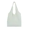 Bolso Tote de Color Sólido Estilo Retro a la Moda, Bolso Grande de Hombro para Mujer, Nuevo Bolso de Mano y Hombro Casual Estilo Chanel