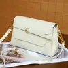 Bolsa Transversal de Couro Legítimo Tanning Vegetal Versátil Bolsa de Ombro Novo Estilo 2026 Elegante Bolsa de Braço Pequena Quadrada para Mulheres