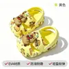 Chinelos de Bebê 2026 Verão Novo Modelo Sandálias Infantis para Interior e Exterior Antiderrapantes Capivara Tamancos Infantis