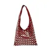 Bolso Cubo Elegante de Gran Capacidad, Estilo Nuevo 2026 Europeo y Americano, Bolso de Hombro y Axila Versátil Simple Casual de Gama Alta
