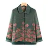 Camisa Nueva de Estilo Chino para Mamá, Chaqueta de Primavera para Abuela, Ropa Delgada para Personas de Mediana Edad y Mayores, Camisas de Primavera y Otoño para Mujer