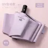 Guarda-chuva solar de borracha preta proteção UV guarda-sol guarda-chuva automático de três dobras guarda-chuva de publicidade com impressão logo