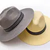 Sombreros para Hombres de Mediana Edad y Mayores, Sombreros de Paja de Verano para Proteger del Sol, Sombreros Formales para Hombres de Mediana Edad, Sombreros con Protección Solar, Sombreros de Sol para Personas Mayores, Sombreros Frescos para Papá