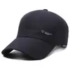 Sombrero de estilo coreano para primavera y otoño para hombre, para actividades al aire libre, para personas de mediana edad y mayores, moderno, sencillo, resistente al sol, con visera.