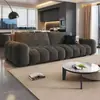 2026 Nova Sala de Estar Chenille Luxo Leve Minimalista Apartamento Pequeno Estilo Creme Sofá Pequeno Sofá de Tecido para Sala de Estar