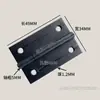 Bisagra de Hierro Engrosada de 1 Pulgada, 2 Pulgadas, 2.5 Pulgadas, 3 Pulgadas, 4 Pulgadas para Puertas de Madera, Bolsas, Bisagra de Soldadura, Bisagra con Cadena Adhesiva, Bisagra Fija