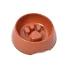 Pegadas de animais de estimação anti-engasgo digestão lenta tigela para cães e gatos cães de pequeno e médio porte suprimentos para ração fabricantes atacado no local