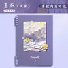Caderno de folhas soltas retrô com pintura a óleo, best-seller transfronteiriço, capa de caderno de alta qualidade a4, concha de coleção de folhas soltas removível b5
