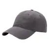 Gorra de Béisbol de Ala Ancha, Algodón Puro Lavado, Color Sólido, Corona Suave, Sombrero de Sol para Adultos, Gorra Unisex, Estilo Moda Coreana