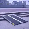 Tabla de Inclinación para Escaleras, Rampa sin Barreras, Carga y Descarga de Carros, Tapete Móvil para Subir y Bajar Escalones, Tapete de Inclinación de Aleación de Aluminio