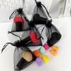 Esponja de Maquillaje Chenyihe Diversas Cajas de Empaque Esponja de Maquillaje Forma de Calabaza Caja de Tarjeta Caja de Empaque Blíster de PVC Transparente