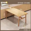 Mesa de Comedor para Hogar Apartamento Pequeño Sala de Estar Sencilla Mesa de Comedor Catering Merienda Restaurante de Comida Rápida Mesa y Sillas Rectangulares Comerciales