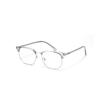 Lentes Xunge Semimetálicos Redondos Pequeños Frescos Espejo Plano para Mujer Versátiles Espejo Plano para Hombre