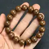 Pulsera de Madera de Dragón de Seis Vías de Calidad Premium con Cuentas de Madera Vieja de Grano Suave, Cuentas de Oración Budistas y Accesorios de Calabaza para Hombres, Cuentas de Hilo de Gama Alta a Precio de Mayorista