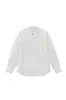 Yidao Roupas Vintage 2026 Outono Nova Camisa Básica Lisa de Manga Longa para Homens e Mulheres, Camisa Casual Versátil Solta Retrô