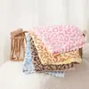 Pano de Limpeza com Estampa de Leopardo para Comércio Exterior Transfronteiriço 30*30 Veludo Coral Absorvente Toalha de Cozinha Limpeza Doméstica Pano de Prato Toalha Pequena