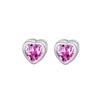 Pendientes S925 para Mujer Corazón Azul en Forma de Corazón Pendientes ins Temperamento Simples Pequeños Pendientes Venta de Fábrica
