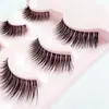 Venta al por mayor de fábrica pestañas postizas de material de fibra tridimensional de varios niveles 5 pares fábrica de pestañas postizas al por mayor 3D-29