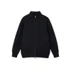 Suéter Cardigan Gola Alta Novo Outono e Inverno 2025 Masculino Estilo Americano Solto Estilo Preguiçoso Jaqueta Suéter Tricotada