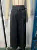 Pantalones de Traje Casual Elegantes de Cintura Alta Rectos Sueltos para Mujer, Novedad Otoño e Invierno 2025, Europeos y Americanos Transfronterizos