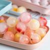Molde de Bola de Hielo para Hacer Cubitos de Hielo Congelados, Bandeja de Hielo Esférica para Hogar, Fabricante de Gelatina para Refrigerador Comercial de Grado Alimenticio, Congelación Rápida