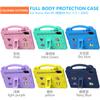 Funda protectora portátil resistente a caídas para niños con soporte de dibujos animados para Honor Pad X9/X8 Pro 11.5