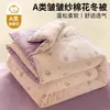 Colcha de algodão classe A para mãe e bebê, algodão de Xinjiang, cartoon fresco INS, algodão puro espessado, dormitório estudantil, primavera, outono, inverno, núcleo de colcha
