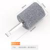 Cabezal de rectificado de muela de corindón marrón, taladro de rectificado de metal, pequeña rectificadora eléctrica, cabezal de rectificado cónico cilíndrico, taladro eléctrico, muela de rectificado, cuchillo de afilar