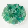 Cristal Octaédrico de Fluorita Natural Multicolor Piedra Original Mineral Marcado Aromaterapia Piedra Expansora Maceta Acuario Descomposición Adornos Decorativos
