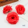 Flores Rosas de 6cm Atacado Flores Artificiais de Seda Decoração Arranjo de Parede de Flores para Salão de Casamento Acessórios de Guirlanda Estilo Floresta Amazon
