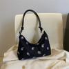 Bolso de tela Oxford para mujer estilo japonés coreano casual bolso cuadrado pequeño 2022 nuevo bolso de hombro versátil bolso axilar de gran capacidad