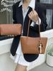 Bolsas 2025 Bolsas Nuevas para Mujer Bolsas Tejidas Gran Capacidad Bolsos de Hombro Moda Casual Bolsos de Mano Bolsos Grandes Simples Viaje