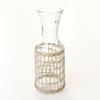 Juego de Botellas de Paja Retro Transfronterizo Decoración del Hogar Juego de Botellas de Vidrio Artesanía Tejida con Paja Varios Estilos Juego de Mallas Protectoras para Botellas