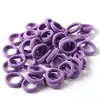 3CM Cor Básica Cor Sólida Argola de Toalha Corda para Cabeça Simples Ins Corda de Cabelo Infantil Estilo Coreano Argola Branca para Cabelo