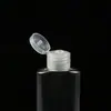 Venta Directa de Fábrica Botella Gotero de 30ml Botella de Gel Desinfectante de Manos Botella para Esmalte de Uñas Botella de Relleno para Viaje Tapa abatible Transparente