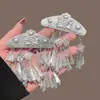 Acessórios de Cabelo Estilo Antigo, Pentes Tradicionais, Pingentes de Prata Étnicos, Franjas, Pentes Hanfu, Ornamentos de Cabelo Suaves para o Dia a Dia, Pares de Pentes