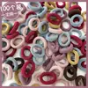 Gomas para el pelo de tamaño pulgar, altamente elásticas y duraderas, Cuerdas para el pelo para niños, cómodas y que no dejan marca, Bandas para el pelo de colores caramelo para niñas, Gomas dulces y lindas