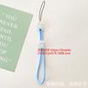 Nuevo Lanyard para Teléfono Móvil de Flor de Dibujos Animados Anti-Pérdida Creativo para Muñeca Cuerda de Nylon Llave Colgante Hebilla Cadena Corta para Mano