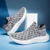 Zapatos Deportivos para Pareja, Transfronterizos Talla Grande Calados Ligeros de Tejido Volador, Slip-On Casuales de Malla, Zapatos Transpirables